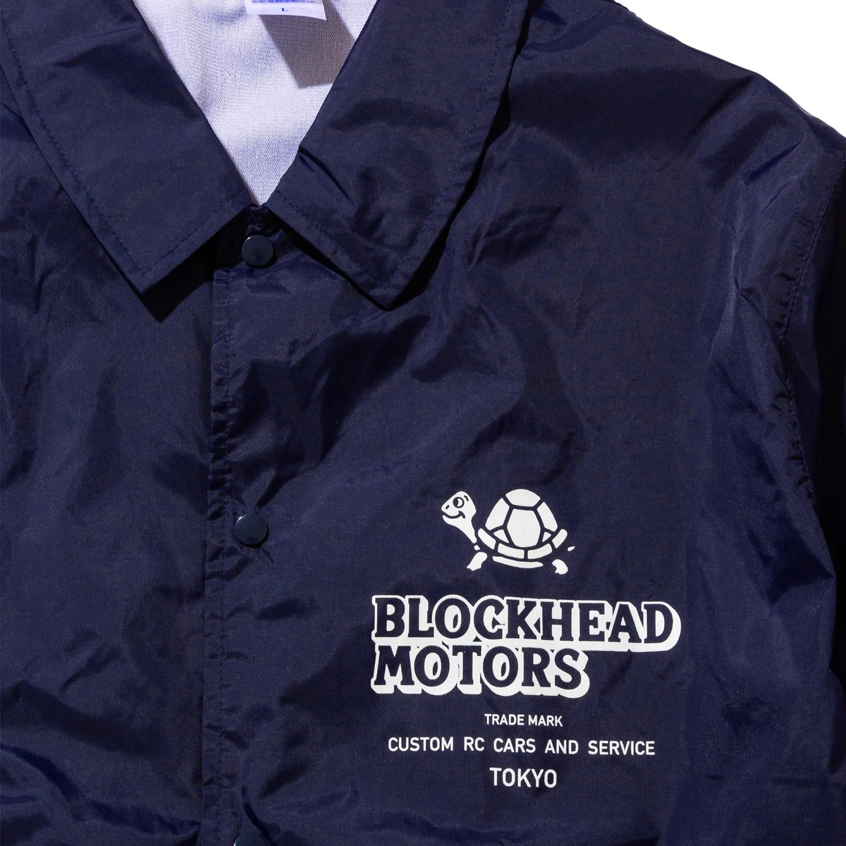 ナイロンジャケット/ネイビー | BLOCKHEAD MOTORS ナイロンジャケット/ネイビー | BLOCKHEAD MOTORS
