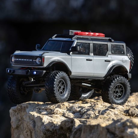 Axial 1/24 SCX24 2021 Ford Bronco 4X4 RTR Brushed Rock Crawler (Battery & Charger Included)