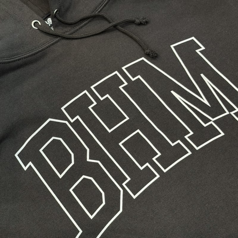 BHMカレッジパーカー／スミブラック | BLOCKHEAD MOTORS