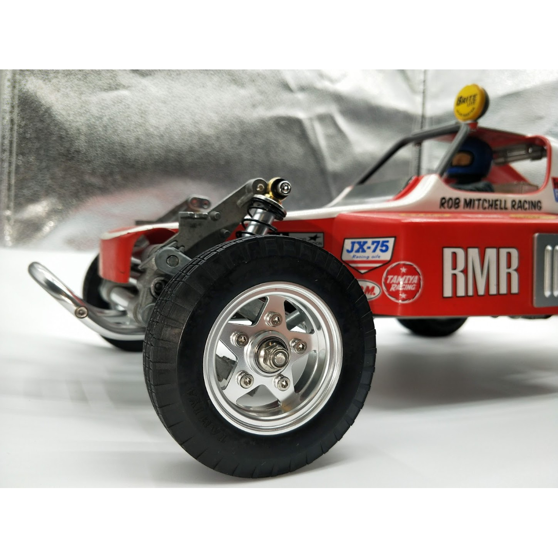 RC Channel WA55200 バギーチャンプ シルバーアルミホイールセット