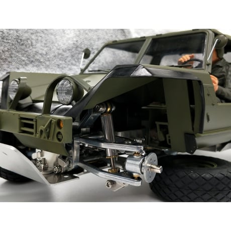 RC Channel TA65311 XR311・コンバットバギー フロント/リアメタルコンバージョンキット