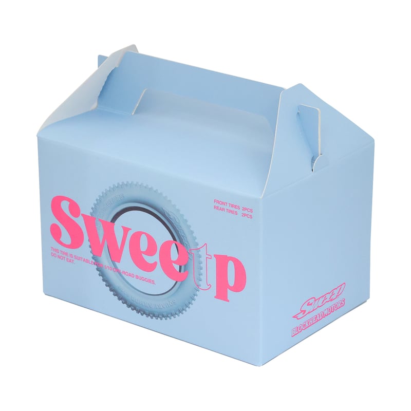 Sweep x BLOCKHEAD MOTORSブルータイヤ SWEET BOXセット | B