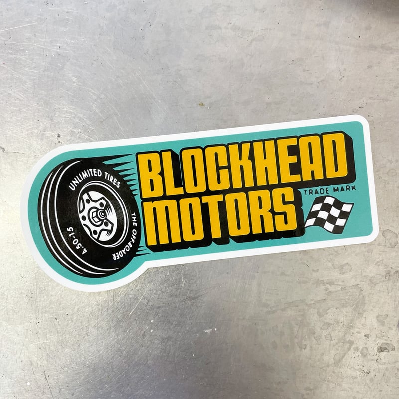 タイヤステッカー | BLOCKHEAD MOTORS タイヤステッカー | BLOCKHEAD MOTORS