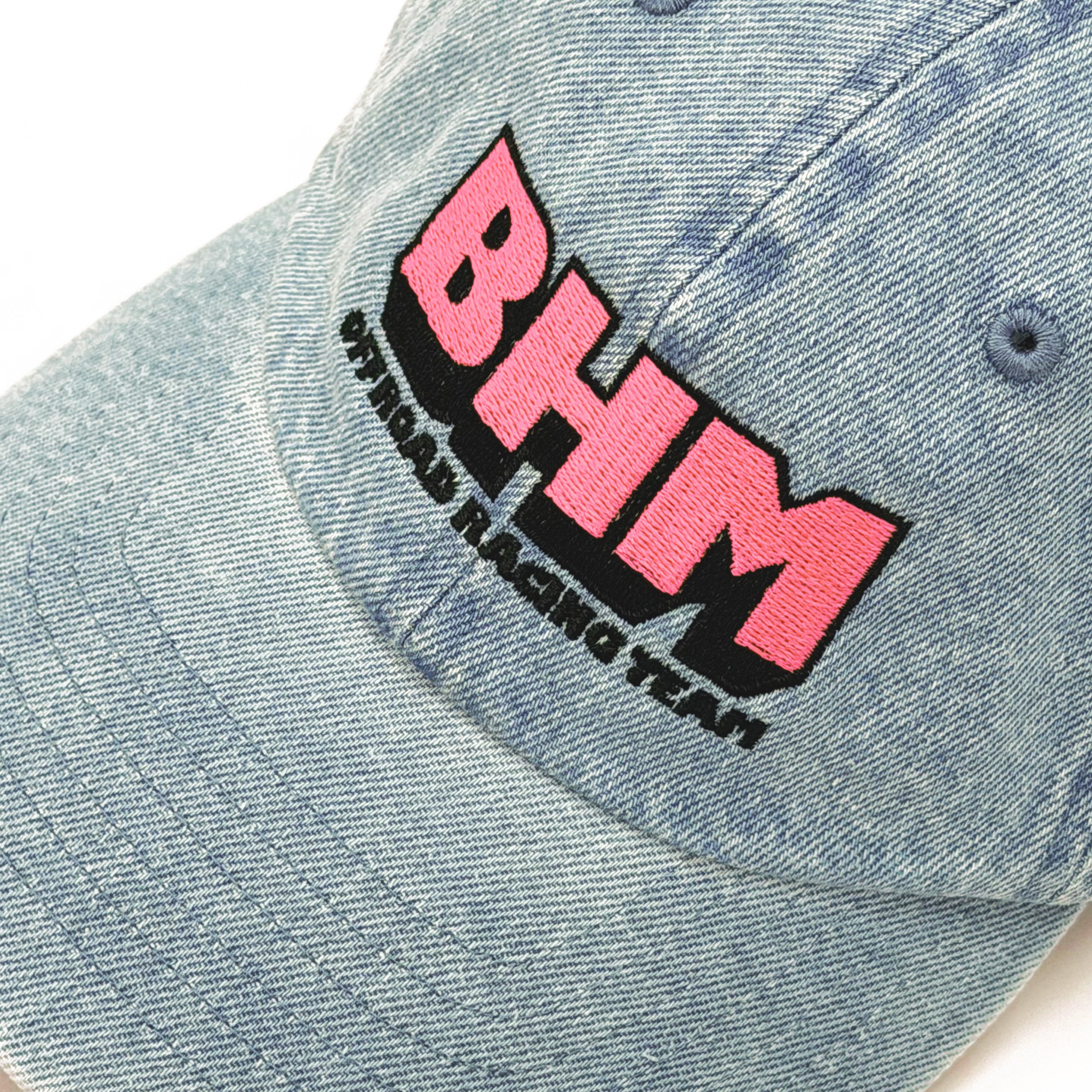 BHM立体ロゴキャップ／デニム | BLOCKHEAD MOTORS