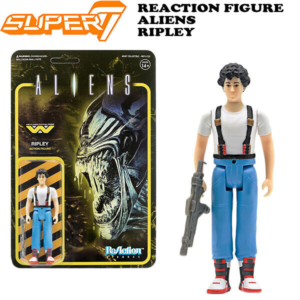 SUPER 7 REACTION FIGURE ALIENS 【エイリアン】RIPLEY 