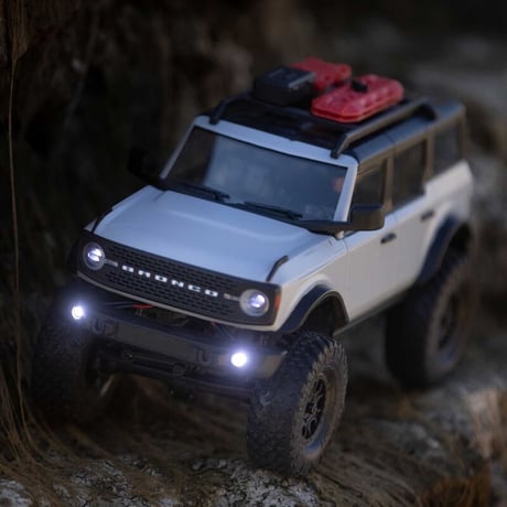 Axial 1/24 SCX24 2021 Ford Bronco 4X4 RTR Brushed Rock Crawler (Battery & Charger Included)