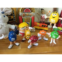 m&m's PVCフィギュア(5色各1体パック)