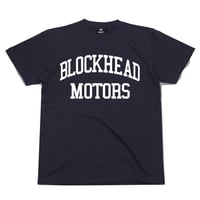 7STARS DESIGN x BLOCKHEAD MOTORS 3周年Tシャツ／ブラック |