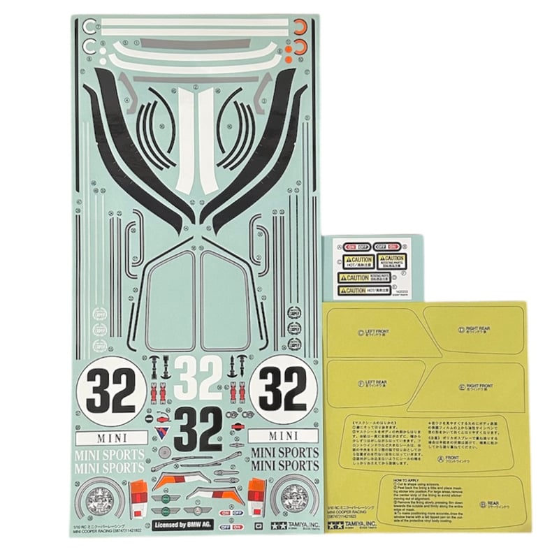 RC　タミヤ　レーシング　ステッカーセット　スペアパーツ RC タミヤ レーシング ステッカーセット スペアパーツ Amazon