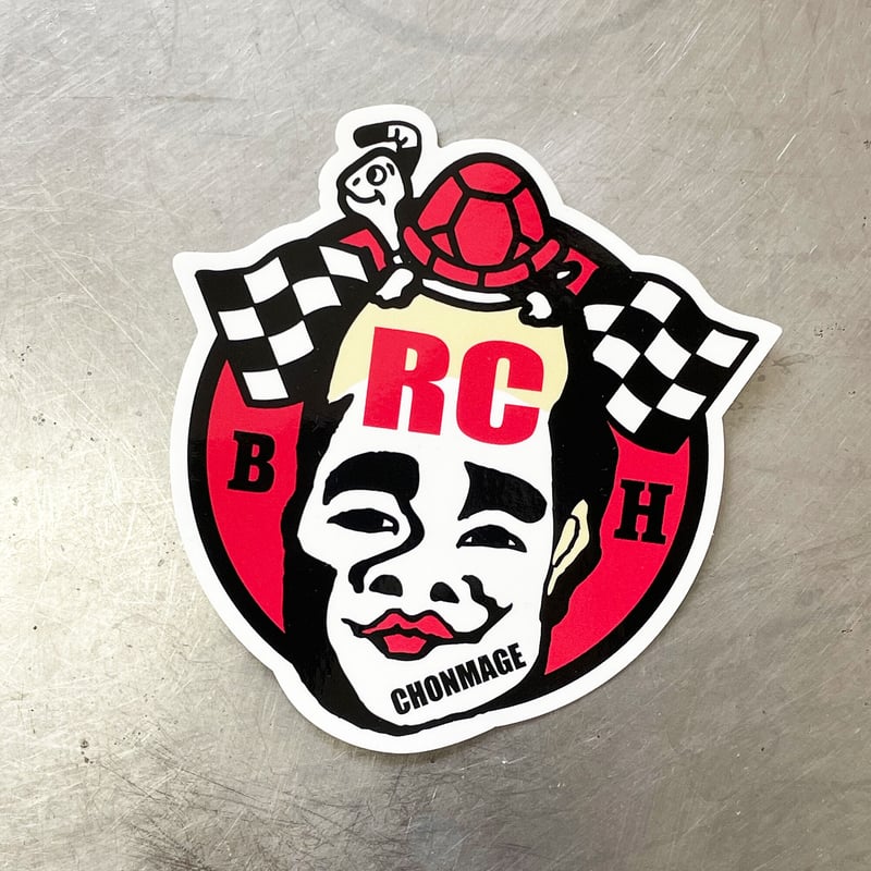 TEAM CHONMAGE x BLOCKHEAD MOTORS コラボステッカー | BLO