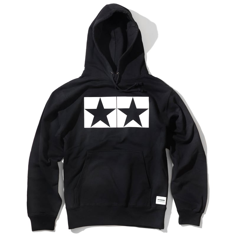 JUN WATANABE タミヤマーク スエットパーカー (ブラック