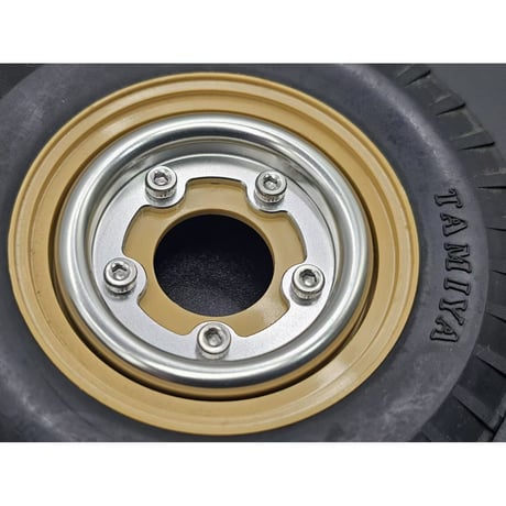 RC Channel WB57074 バギーチャンプ VWオールドスタイルアルミホイールカバー