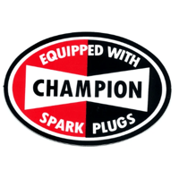 CHAMPION　OVALステッカー