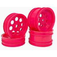 JC RACING PRODUCTS ワイルドワン、フォックス 2WD ホイールセット (4pc)(ピンク) JC-0058-P