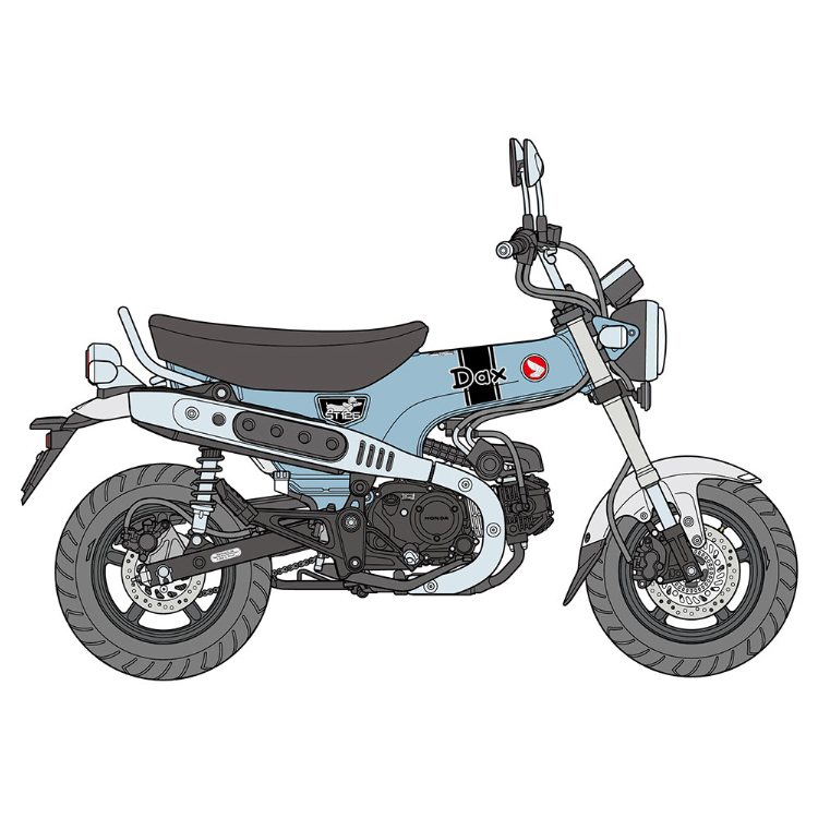 Honda ダックス125 タミヤリミテッドエディション タミヤバイク