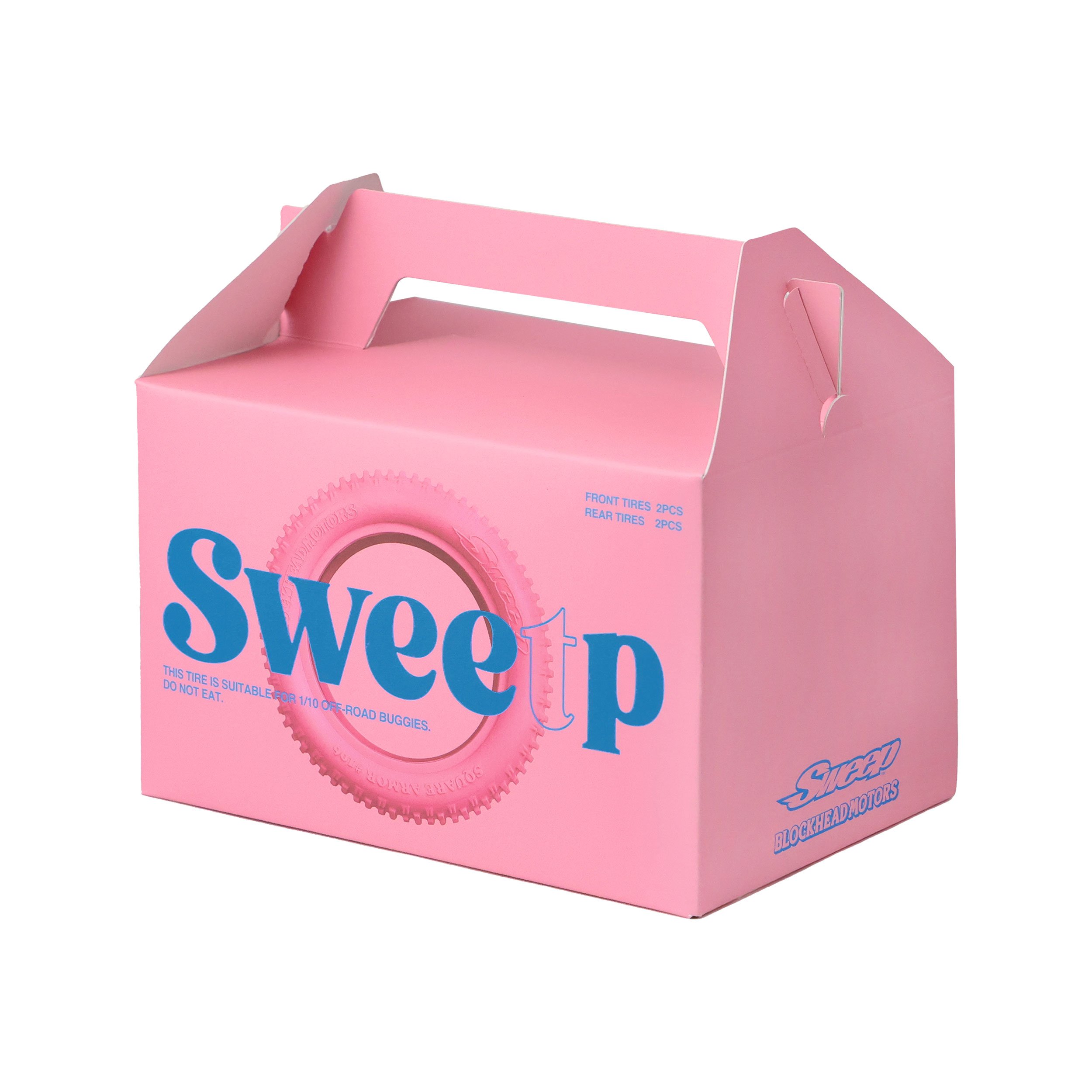 Sweep x BLOCKHEAD MOTORS ピンクタイヤ SWEET BOXセット |