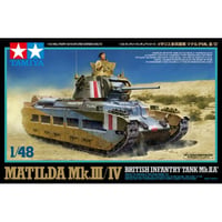 タミヤ 1/48 イギリス歩兵戦車 マチルダMk.III/IV