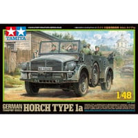 タミヤ 1/48 ドイツ大型軍用乗用車 ホルヒ タイプ1a