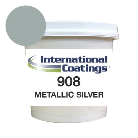INTERNATIONAL COATINGS 908 ナイロン メタリックシルバー QT(クォート約1.25kg)