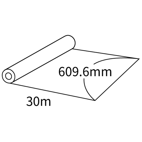 製版用フィルム/24inch(609.6mm x 30m)（インクジェットプリンター用）