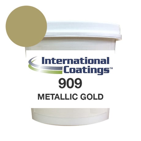 INTERNATIONAL COATINGS 909 ナイロン メタリックゴールド QT(クォート約1.25kg)