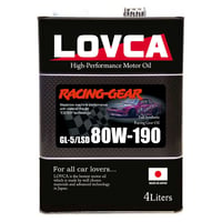 □送料無料□LOVCA PREMIUM-RACING 5W-30 4L SP□特殊減摩技術×エ