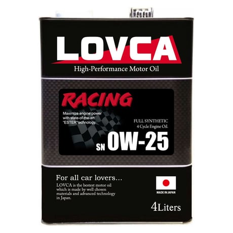 PRパックVol.1×6 PRパックVol.2×8 ラブカ CATEGORY 0W-20、0W-25 | LOVCAモーターオイル