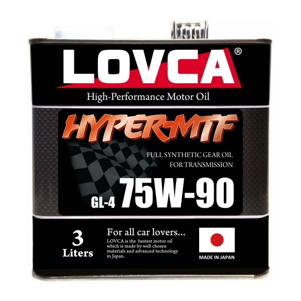 □送料無料□LOVCA HYPER-MTF 75W-90 3L缶 GL-4□LHM7590-3