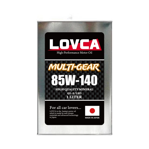 □LOVCA MULTI-GEAR 85W-140 1L GL-5/LSD□LMG85140-