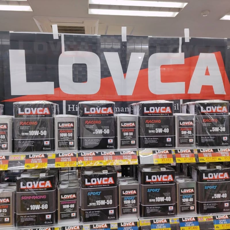 □送料無料□LOVCA ECO-DRIVE 0W-20 4L SP/GF-6□LED020-4