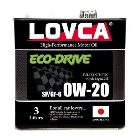 CATEGORY 0W-20、0W-25 | LOVCAモーターオイル