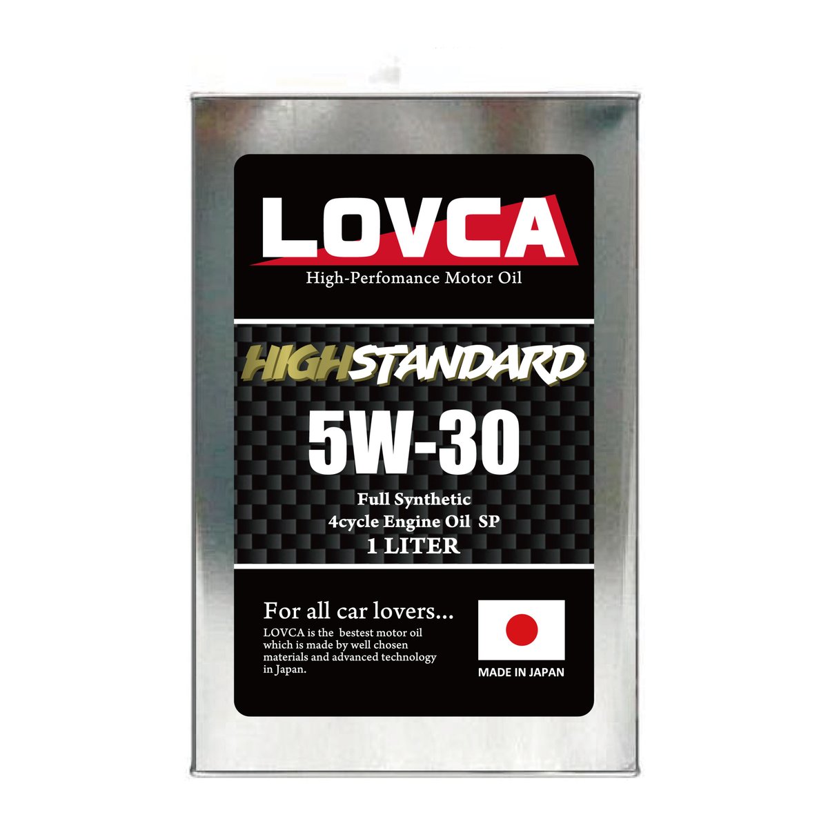 □LOVCA HIGH-STANDARD 5W-30 1L SP/GF-6/CF適合□LHS5