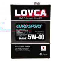 ラブカ LOVCA Racing 5w-40 新中古品 □送料無料□LOVCA PREMIUM-RACING 5W-40 4L SP□特殊減摩技術×エ