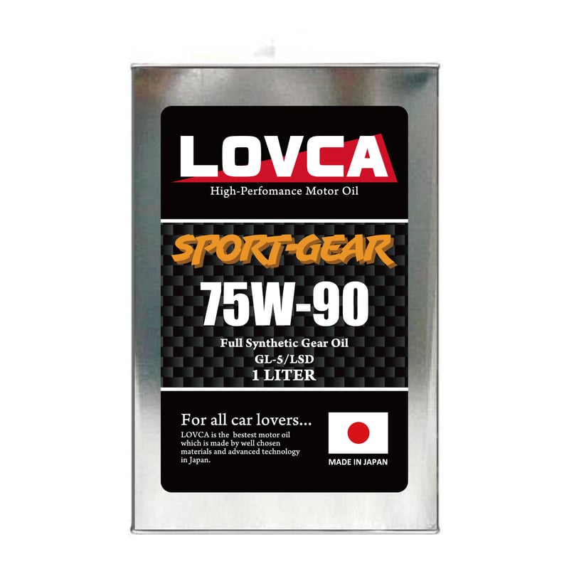 ギヤオイル 75W-90 ラブカ　LOVCA SPORT-GEAR 約12L Amazon.co.jp: LOVCA オイル SPORT GEAR 75W-90 4L オイル