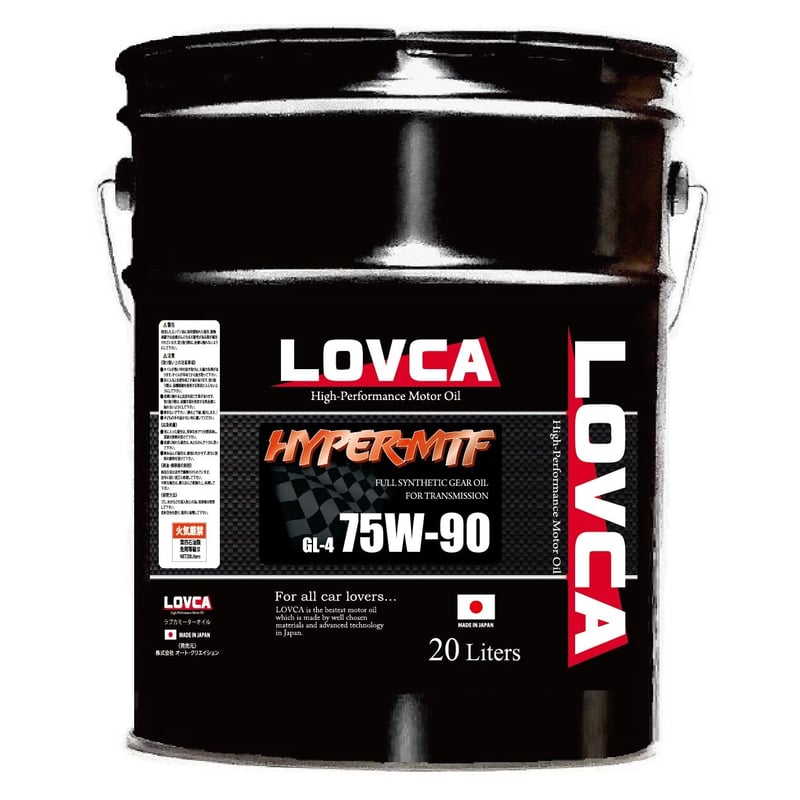 □送料無料□LOVCA HYPER-MTF 75W-90 20L GL-4□LHM7590-2