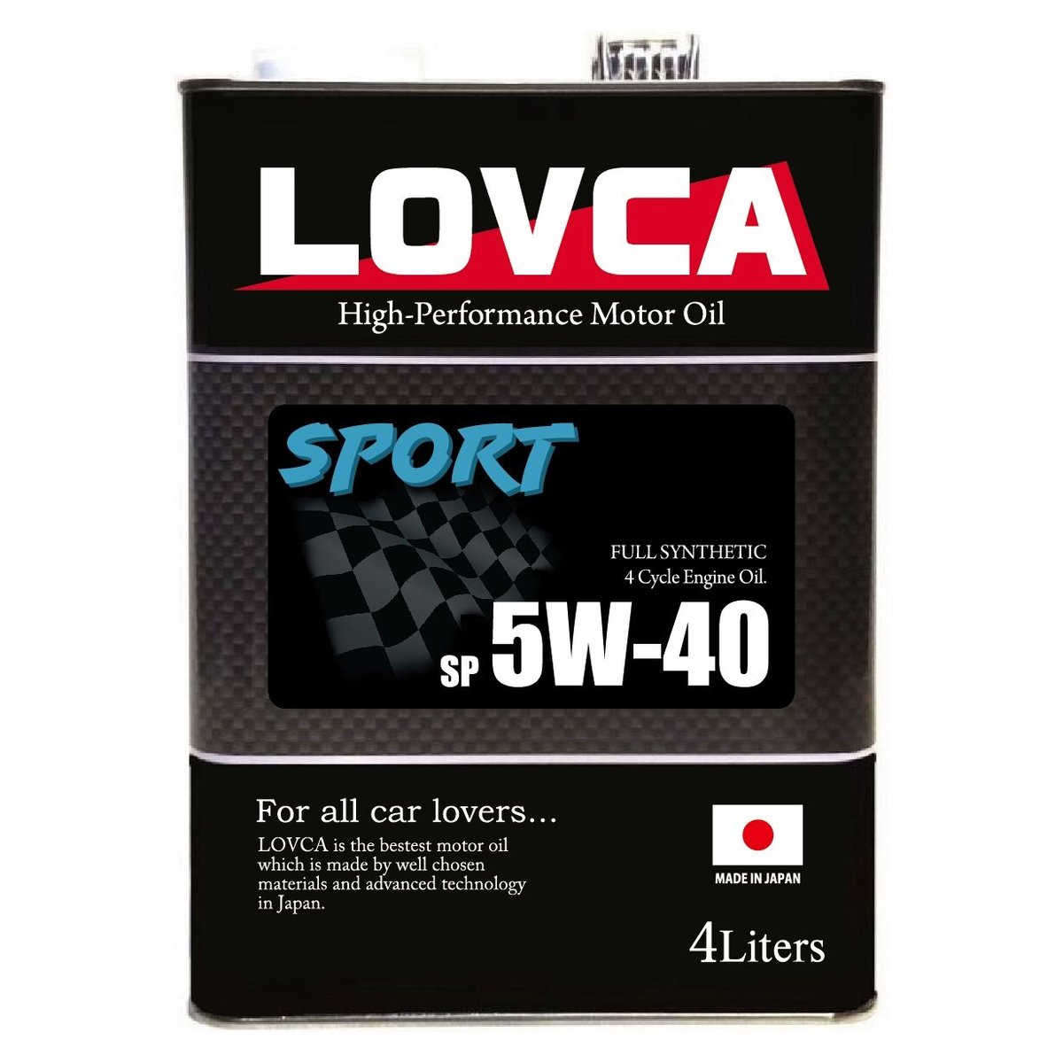 □送料無料□LOVCA SPORT 5W-40 4L SP□LS540-4 | LOVCAモー