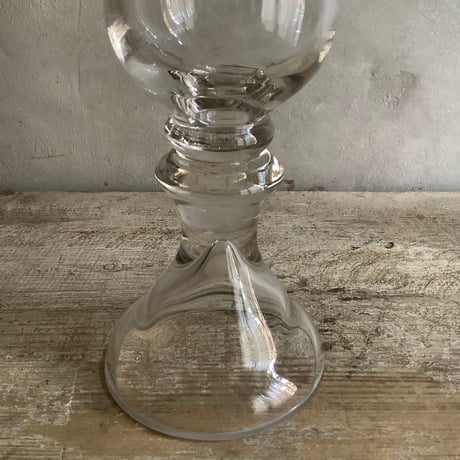 Big adrett Clearglass flowervase "Lsize"(フラワーベース"ビッグアドレットクリア)"Lサイズ"