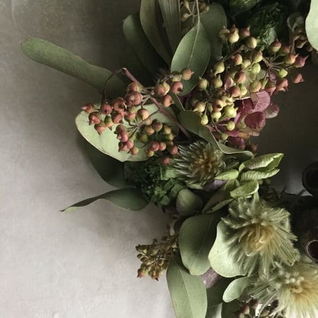 Dried Mixed Wreath(ドライフラワーのミックスリース)