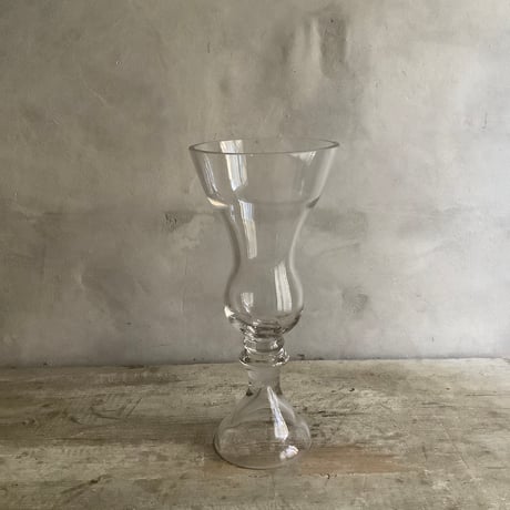 Big adrett Clearglass flowervase "Lsize"(フラワーベース"ビッグアドレットクリア)"Lサイズ"