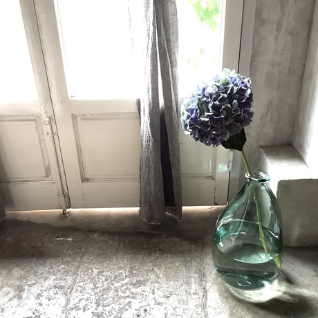Valencia "catorce" glass bottle flower vase(ヴァレンシア"14"カトルチェ ガラスボトル  フラワーベース)