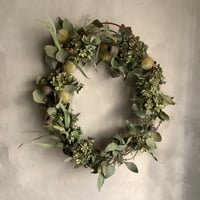 Thin leaf eucalyptus wreath