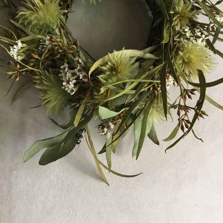 Dried Flower 3Mix Wreath (ドライフラワーの３ミックスリース)