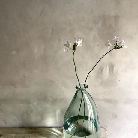 Valencia "catorce" glass bottle flower vase(ヴァレンシア"14"カトルチェ ガラスボトル  フラワーベース)