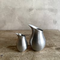 shesay aluminum Flower vase set of 2 (シセイ アルミの水差し2個セット)