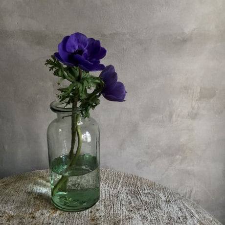 Classical Glass Bottle Flower Vase (クラシカル ガラスボトル フラワーベース)0.75L