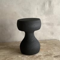 Black Wood Stool "Back in Black" Ver.(ウッドスツール・ブラックバージョン )
