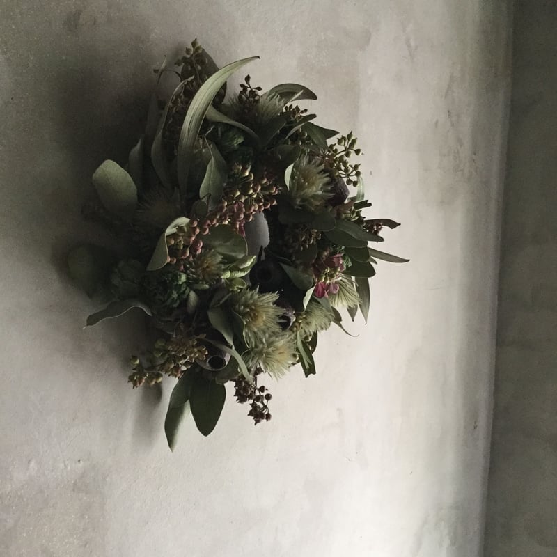Dried Mixed Wreath(ドライフラワーのミックスリース) | blossom o...