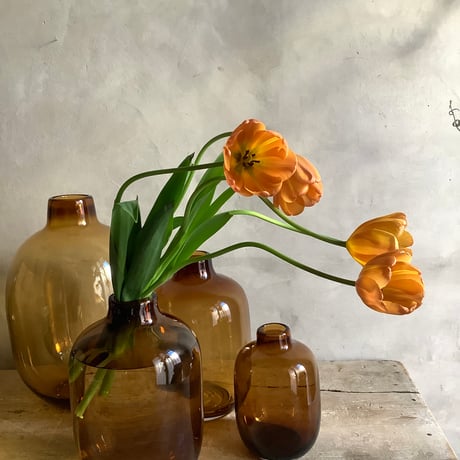 Classical colorerd bottle Flower Vase (クラシカル カラーボトル フラワーベース)