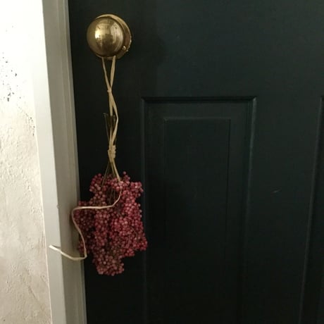 Dried Pinkpepper's Wreath&Swag(ピンクペッパーのリース＆スワッグ）
