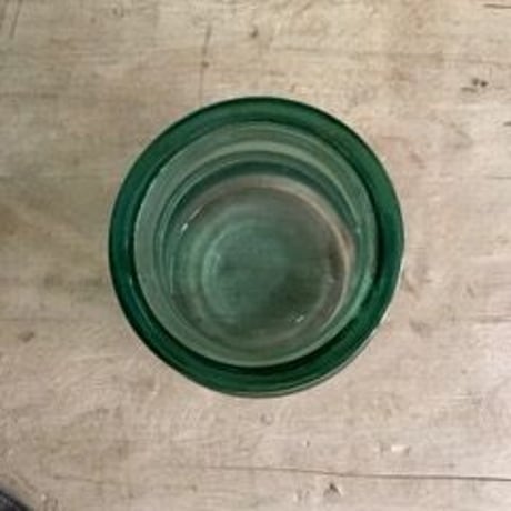 Blue Glass Bottle Flower Vase (ブルーガラスボトル フラワーベース)